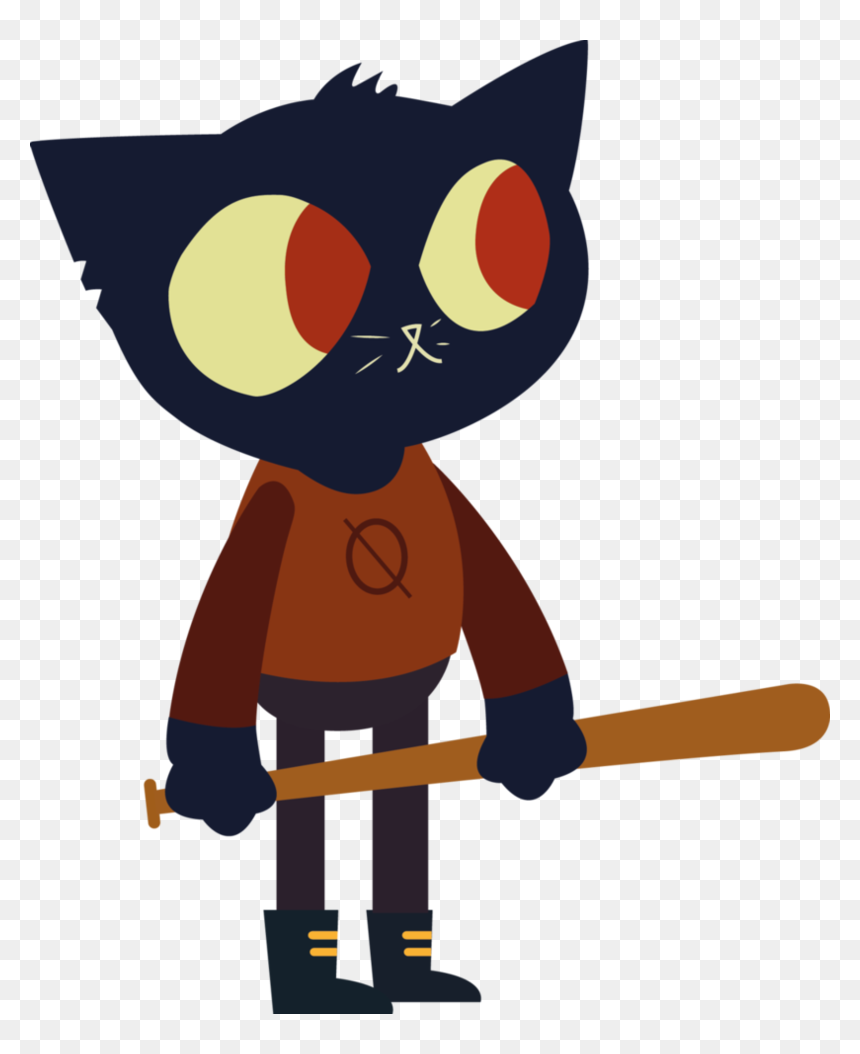 Night In The Woods Png Transparent Picture - Mae Night In The Woods, Png Download - night in the woods logo png