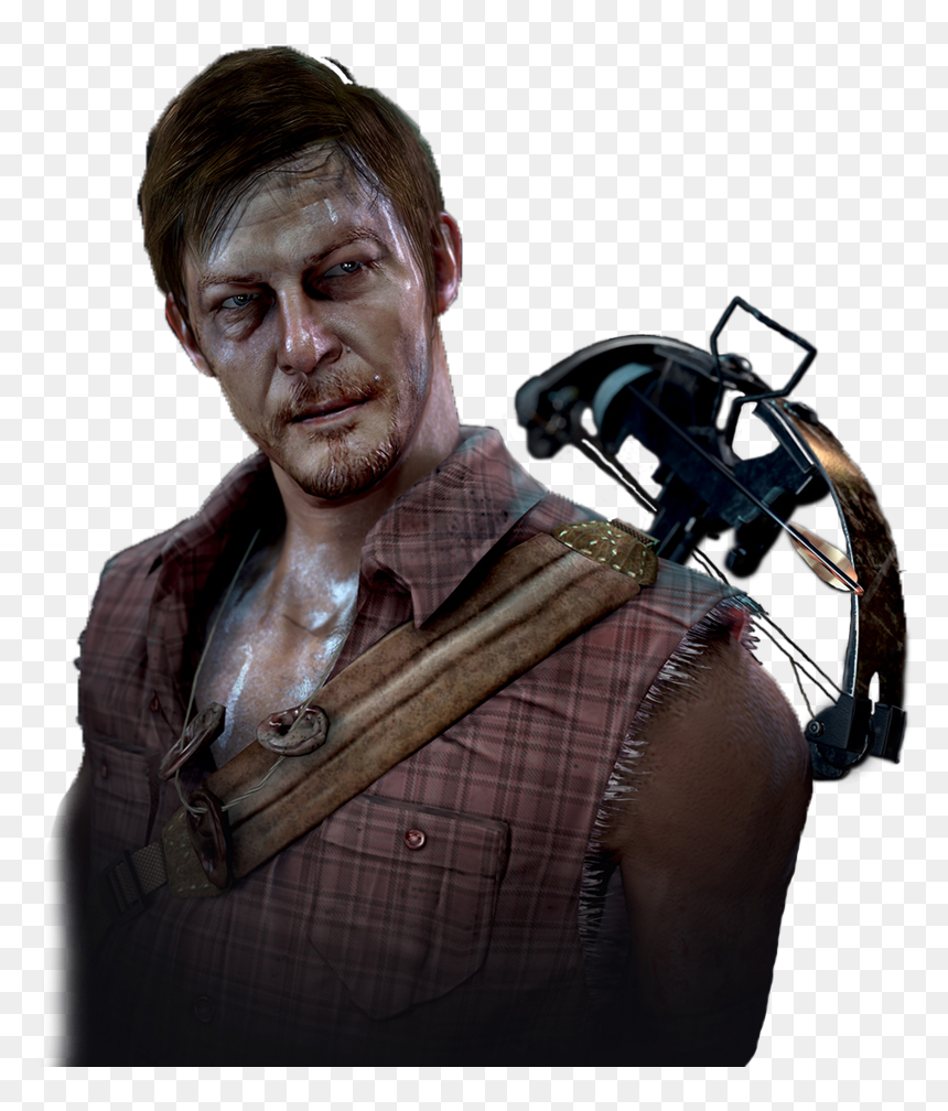 Daryl Dixon - Walking Dead Daryl Dixon Game, HD Png Download - the walking dead game png