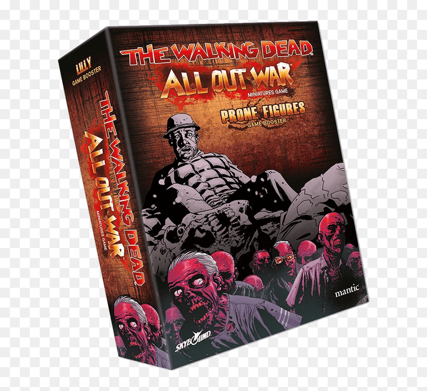 Box The Walking Dead All Out War, HD Png Download - the walking dead game png