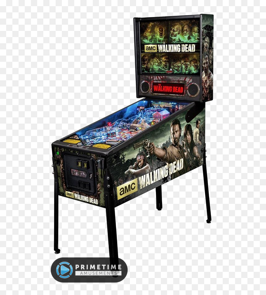 The Walking Dead Pinball By Stern Pinball, Premium, HD Png Download - the walking dead game png
