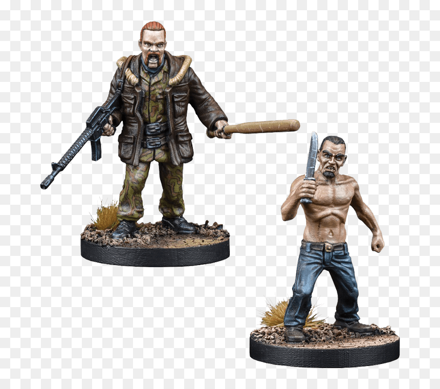 Walking Dead All Out War Booster, HD Png Download - the walking dead game png