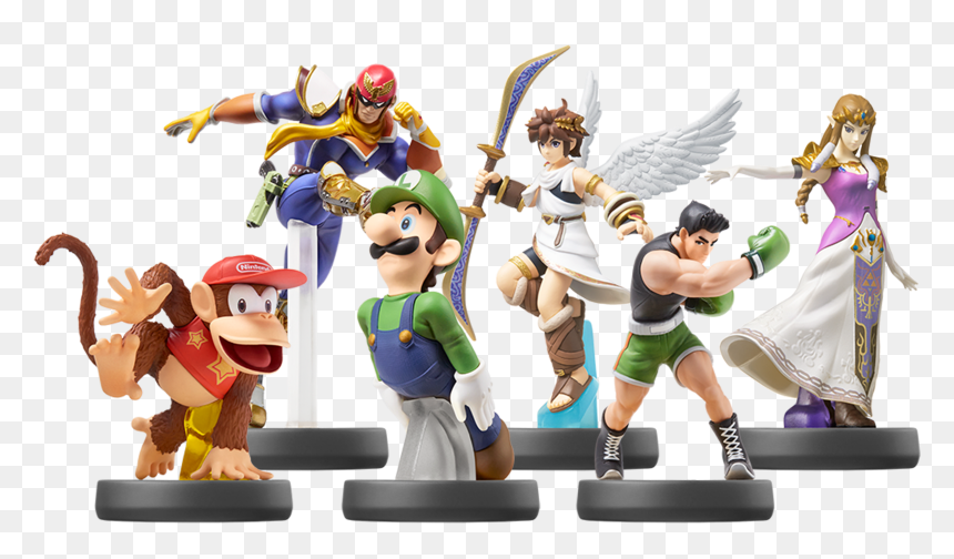 Amiibo Stands Loz, HD Png Download - gold mario amiibo png