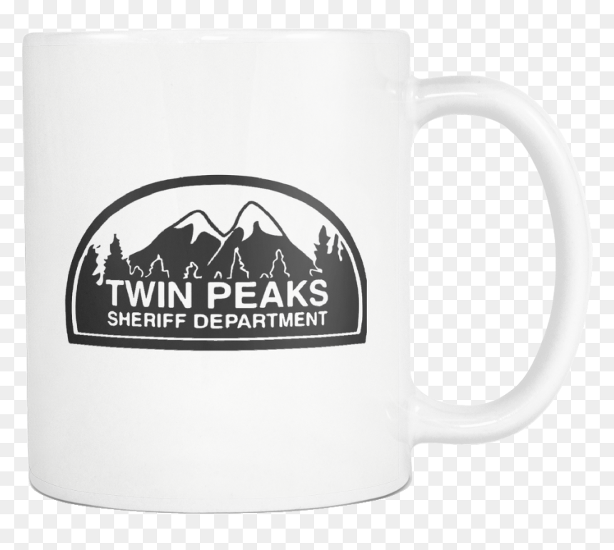 Twin Peaks Mug, Twin Peaks Gift, Twin Peaks Print, - Twin Peaks Sheriff Department, HD Png Download - twin peaks logo png
