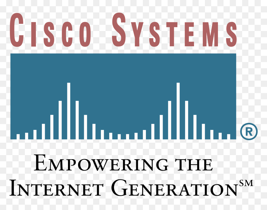Cisco Systems Empowering The Internet Generation, HD Png Download - cisco png logo