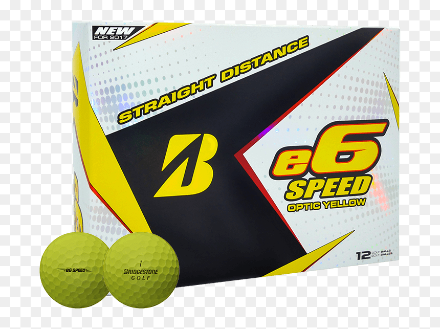 Bridgestone E6 Speed Golf Balls, HD Png Download - bridgestone golf logo png