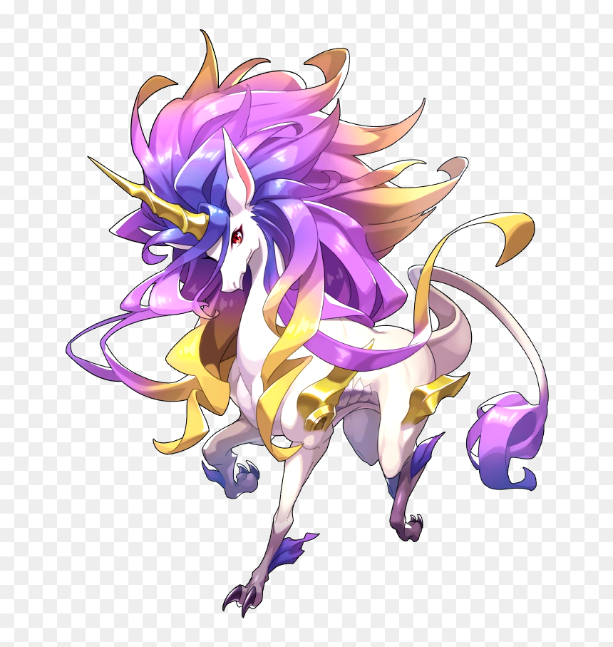 210012 01 Portrait - Dragalia Lost Dragons, HD Png Download - unicorn icon png