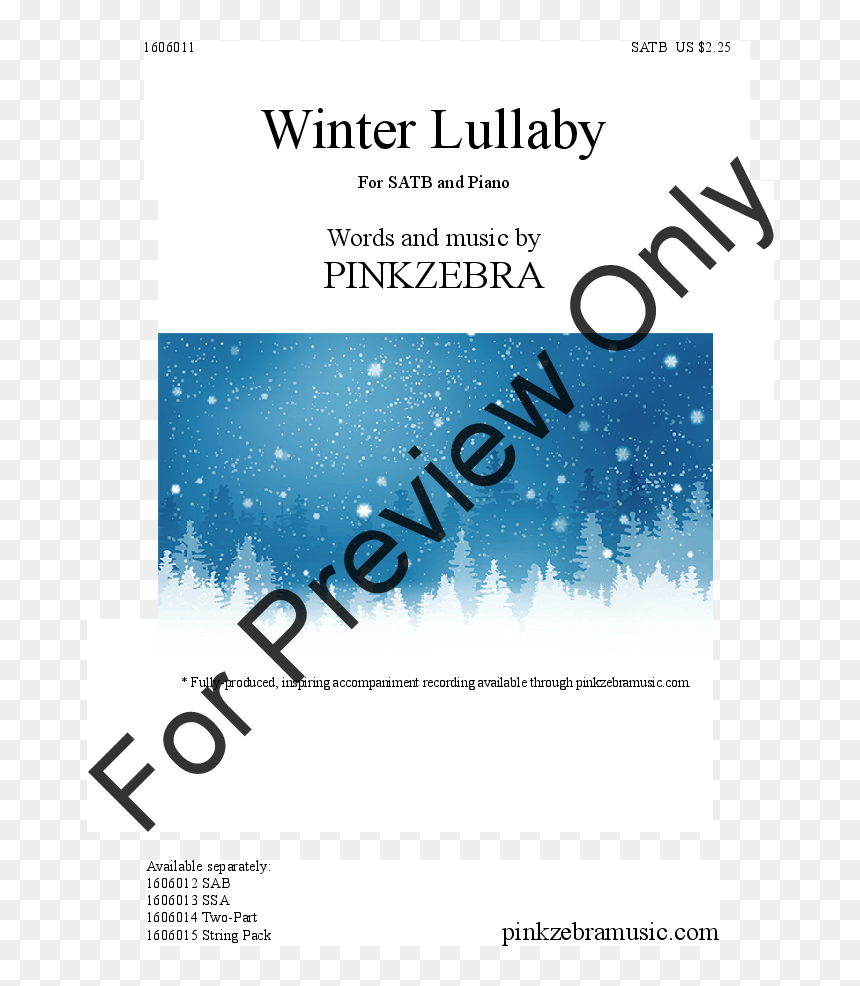 Winter Lullaby By Pinkzebra - Hochspannungsleitung Sommer Winter, HD Png Download - jw png