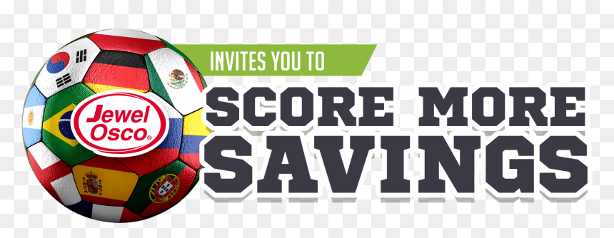 Score More Savings At Jewel-osco - Soccer Ball, HD Png Download - jewel osco png