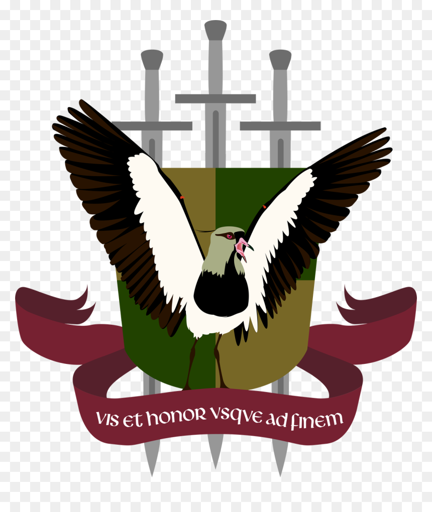 Brasao Sem Texto - Accipitridae, HD Png Download - espadas png