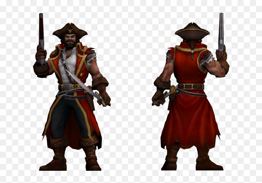 Gangplank 3d Model, HD Png Download - gangplank png