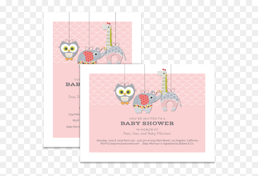 Ellie Elephant & Friends - Bird, HD Png Download - baby elephant baby shower png