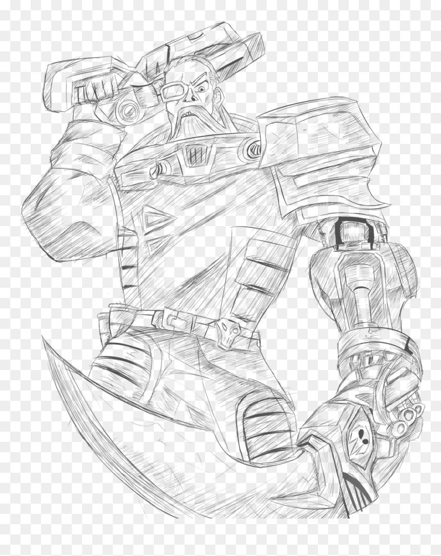 Sketch, HD Png Download - gangplank png