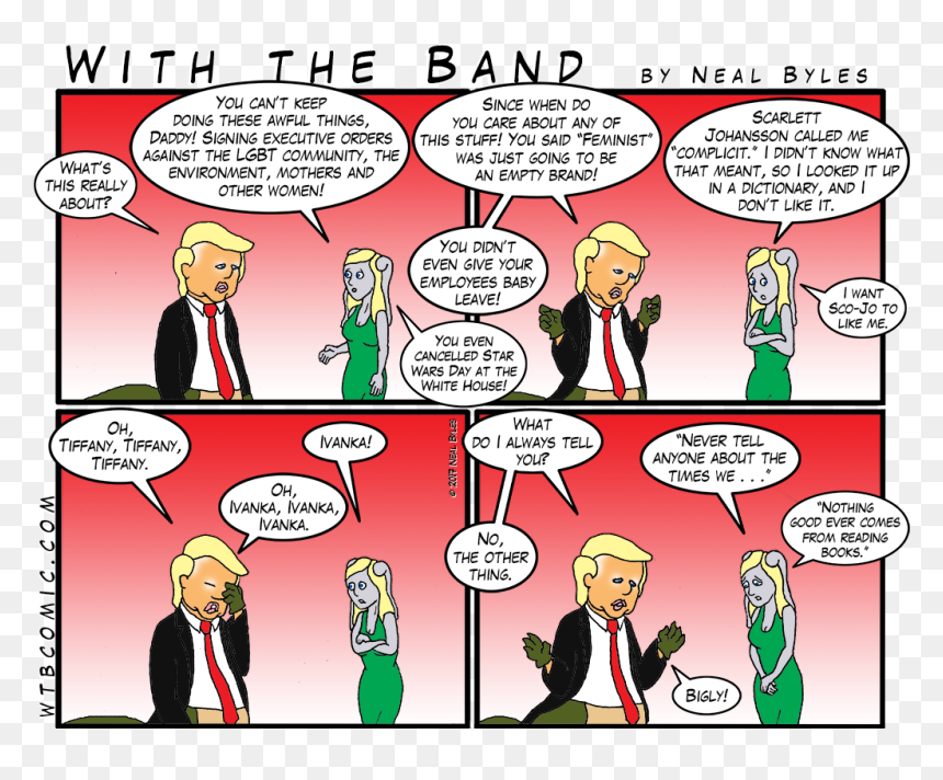596 This Trustee Complicit Who Collectively Ignore - Comics, HD Png Download - ivanka trump png