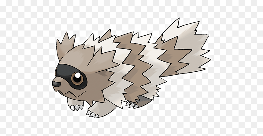 Pokemon Zigzagoon, HD Png Download - mightyena png