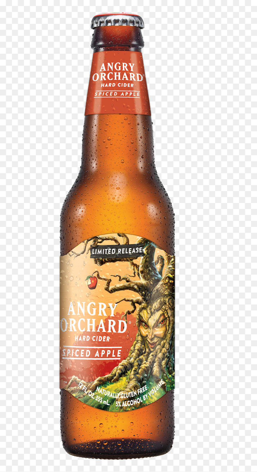 Glass Bottle, HD Png Download - angry orchard png