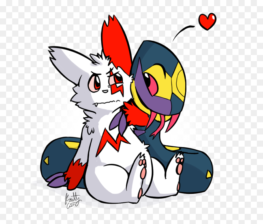 Zangoose And Seviper - Cartoon, HD Png Download - seviper png