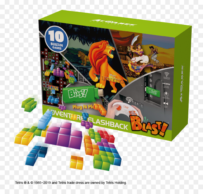 Full Game List For The Atgames Adventure Flashback - Atgames Blast, HD Png Download - flashback png