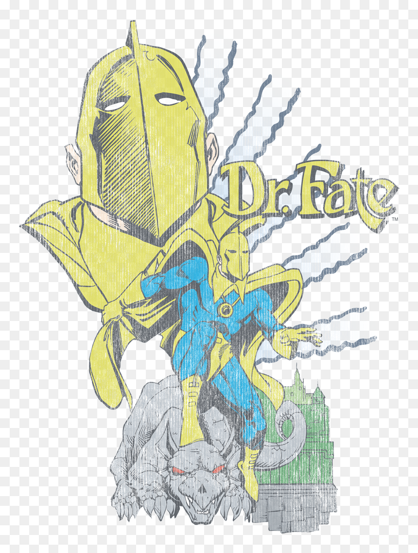 Dc Comics Dr Fate Men"s Regular Fit T-shirt , Png Download - Dr Fate, Transparent Png - doctor fate png