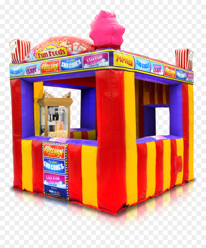 Inflatable Treat Shop - Inflatable Fun Food Booth, HD Png Download - carnival games png