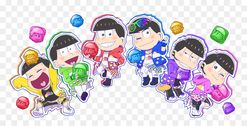 もっと にゅ パズ 松 さん 新品 卒業 計画, HD Png Download - karamatsu png