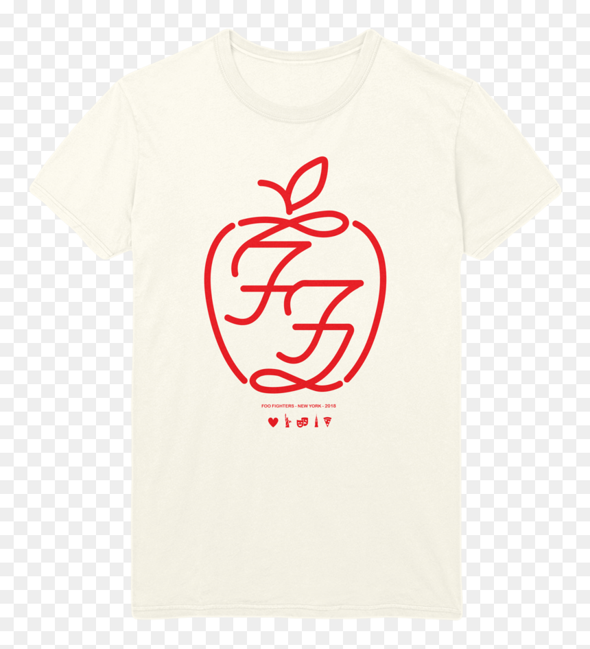 Apple-tee, HD Png Download - foo fighters png