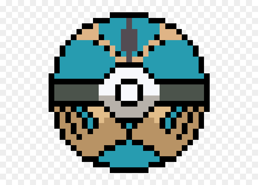 Deadpool Logo Pixel Art, HD Png Download - thundurus png