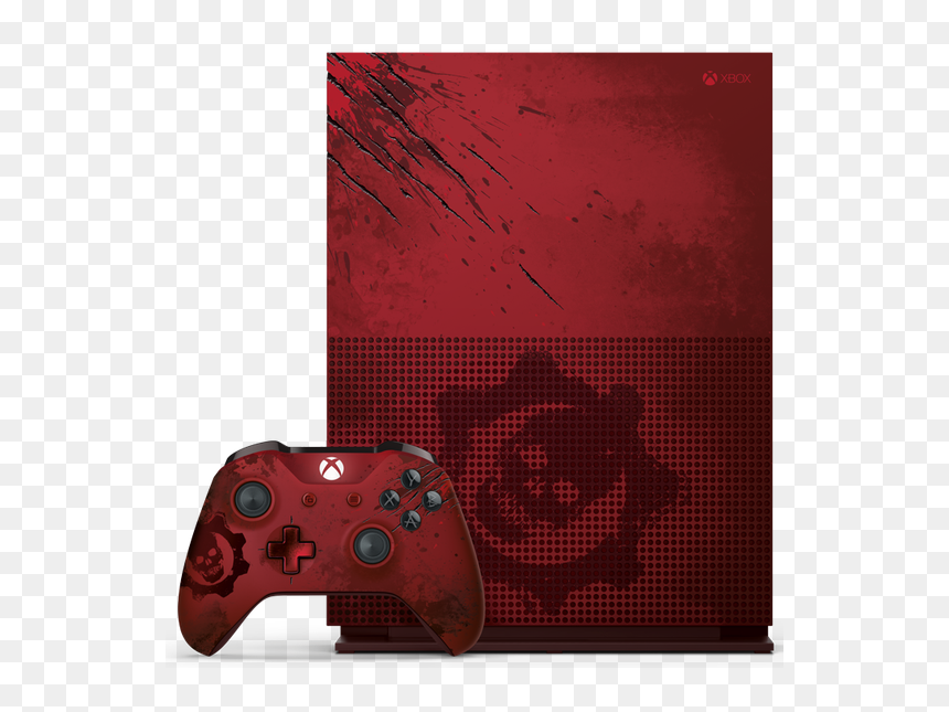 Xbox Gears Of War Special Controller, HD Png Download - xbox 360 console png