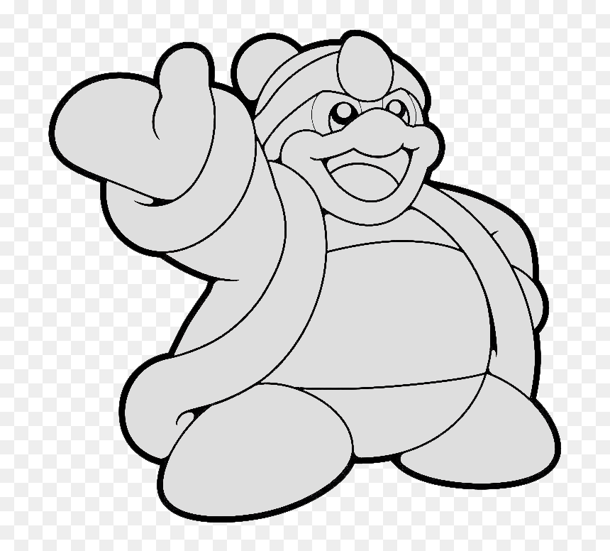King Dedede Kirby Battle Royale Png, Transparent Png - dedede png