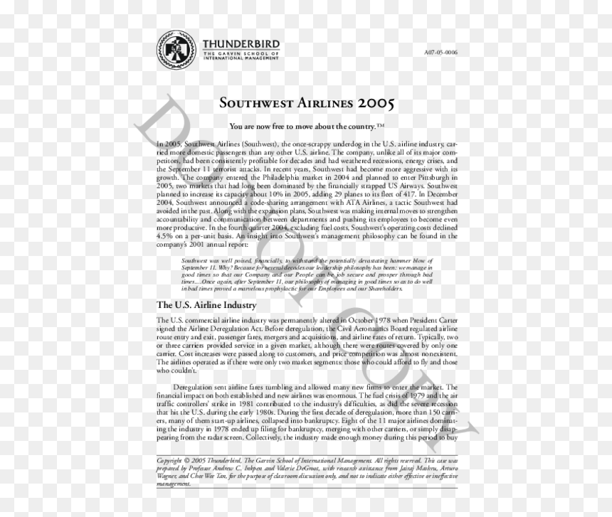 Document, HD Png Download - southwest airlines png