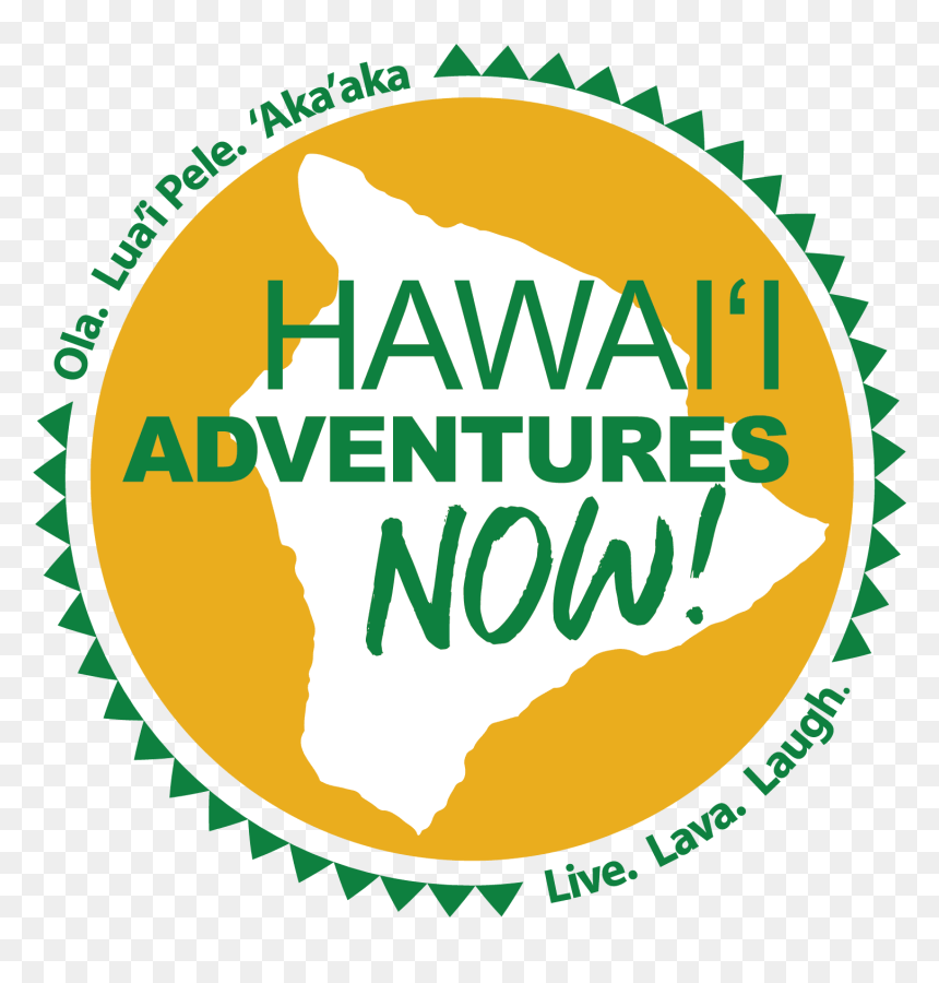 Hawaii Adventures Now Logo, HD Png Download - lava bucket png