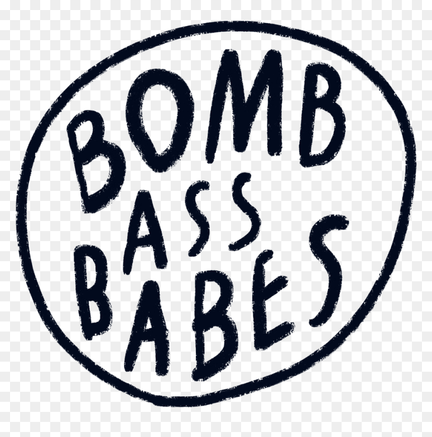 Bombassbabes Circle Black - Circle, HD Png Download - ripped skin png