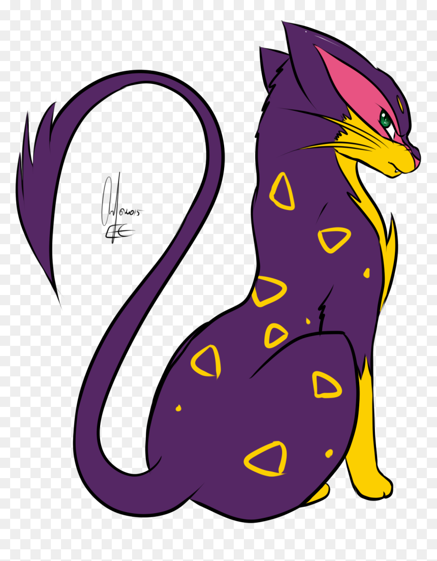 Pkmchallenge - Cartoon, HD Png Download - liepard png