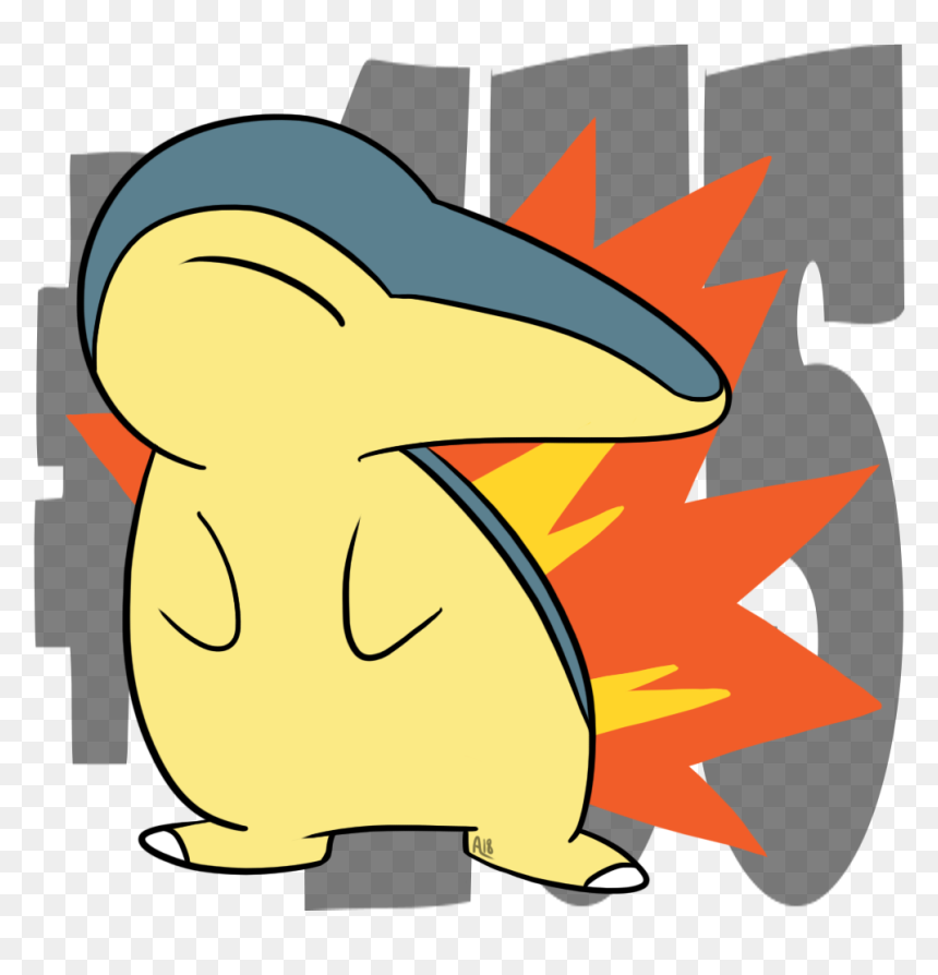 Pokemon Golder Cyndaquil, HD Png Download - poliwhirl png