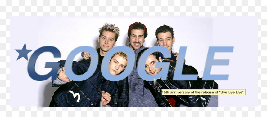 Nsync Google Doodle - Crew, HD Png Download - nsync png