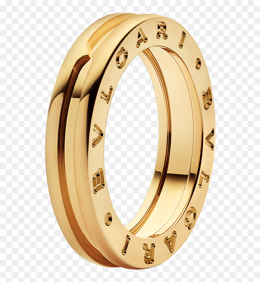 Bvlgari 18k Gold Ring, HD Png Download - one ring png