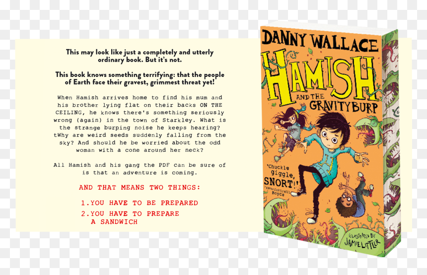 Read An Extract - Hamish And The Baby Boom, HD Png Download - burp png
