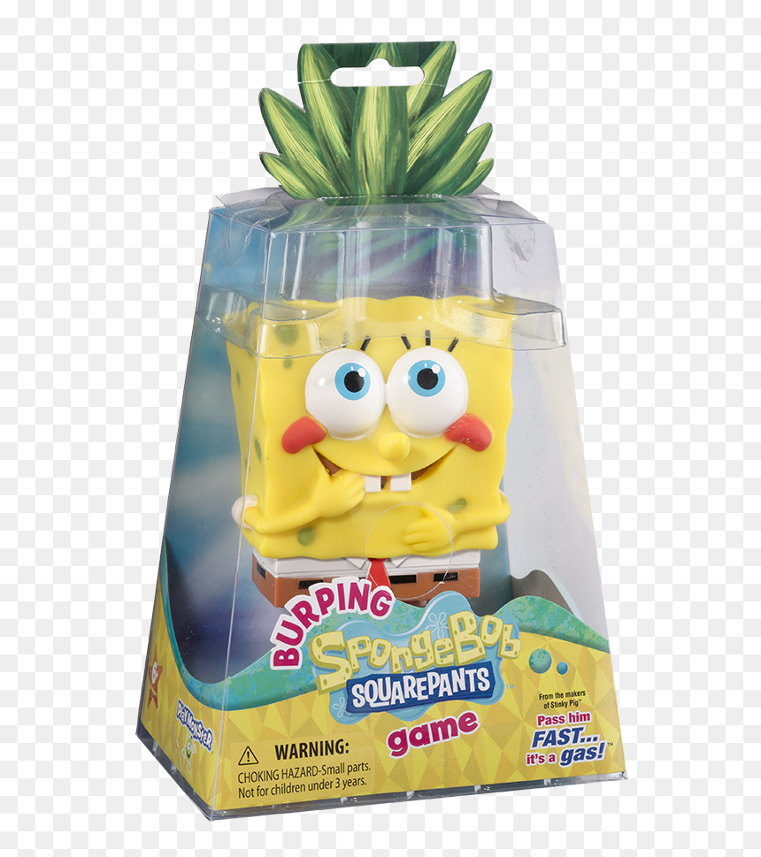 Spongebob Squarepants Burping Game Playmonster, HD Png Download - burp png