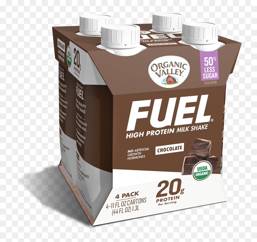 Organic Valley Vanilla Protein Shake, HD Png Download - muscle milk png