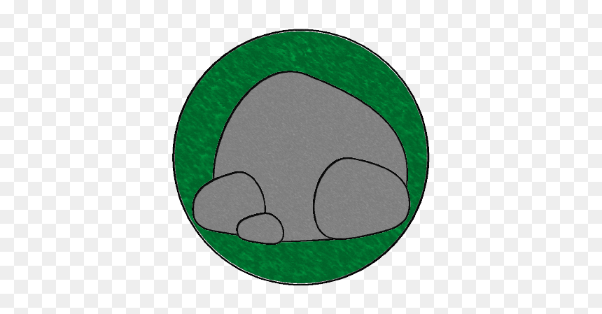 Stones Nix Moss - Circle, HD Png Download - gnar png