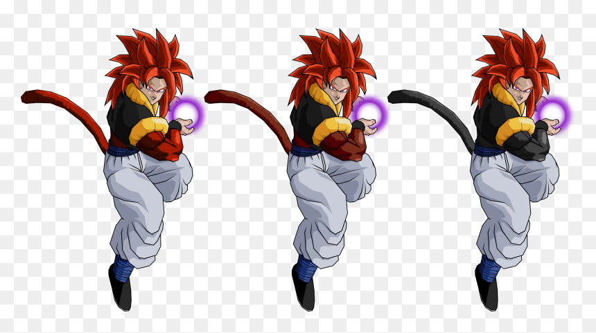 Turgeta Ssj4 By Db Own Universe Arts-d4hjrnx , Png - Gogeta Y Gotenks Fusionados Ssj4, Transparent Png - ssj4 goku png