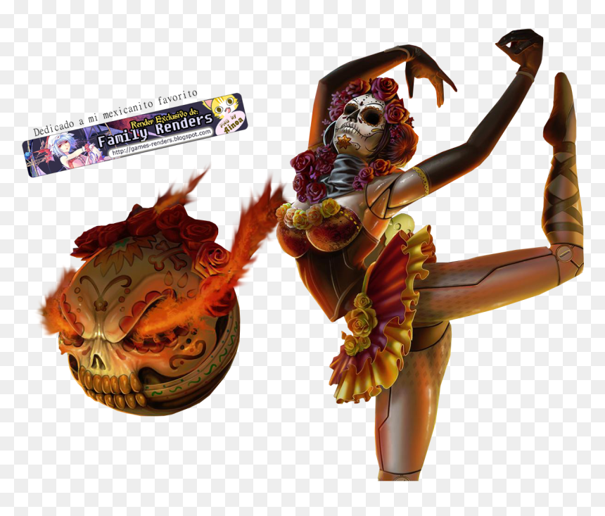 Png-la Calavera Orianna - Portable Network Graphics, Transparent Png - touka png