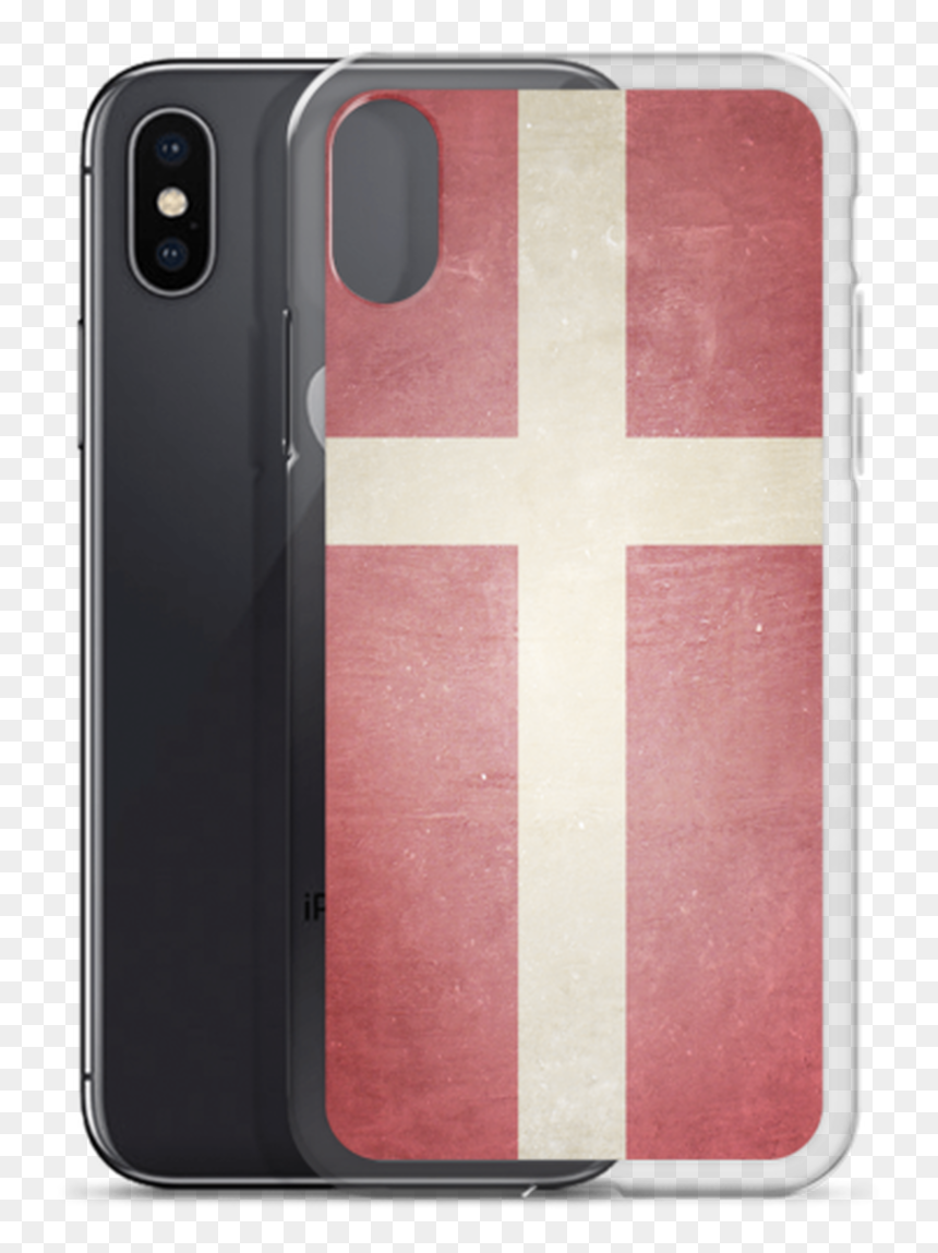 Denmark Flag Iphone Case - Iphone, HD Png Download - denmark flag png