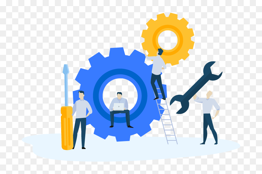 Support And Sla - Maintenance Illustration, HD Png Download - tracking png