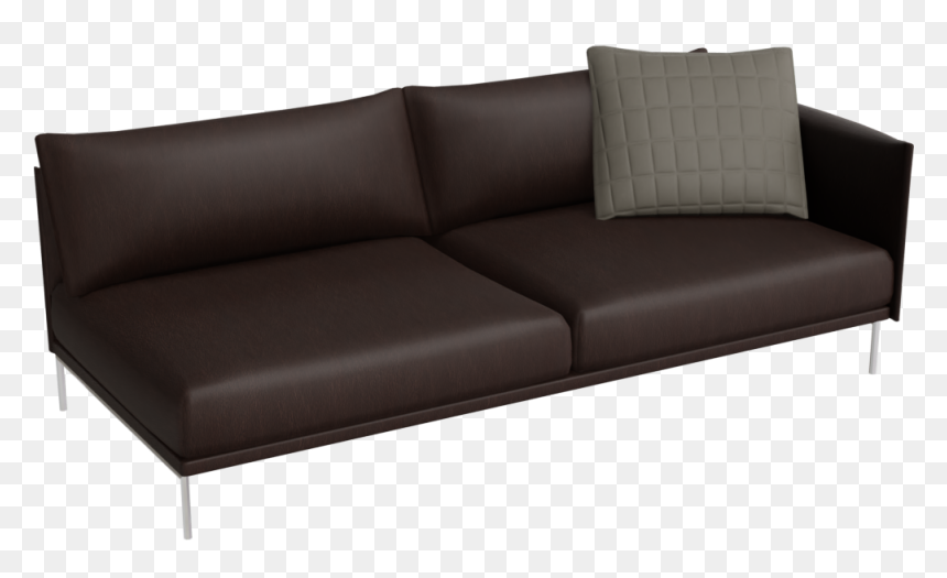 Preview Of Gentry Leather Chaise Lounge - Studio Couch, HD Png Download - chaise png