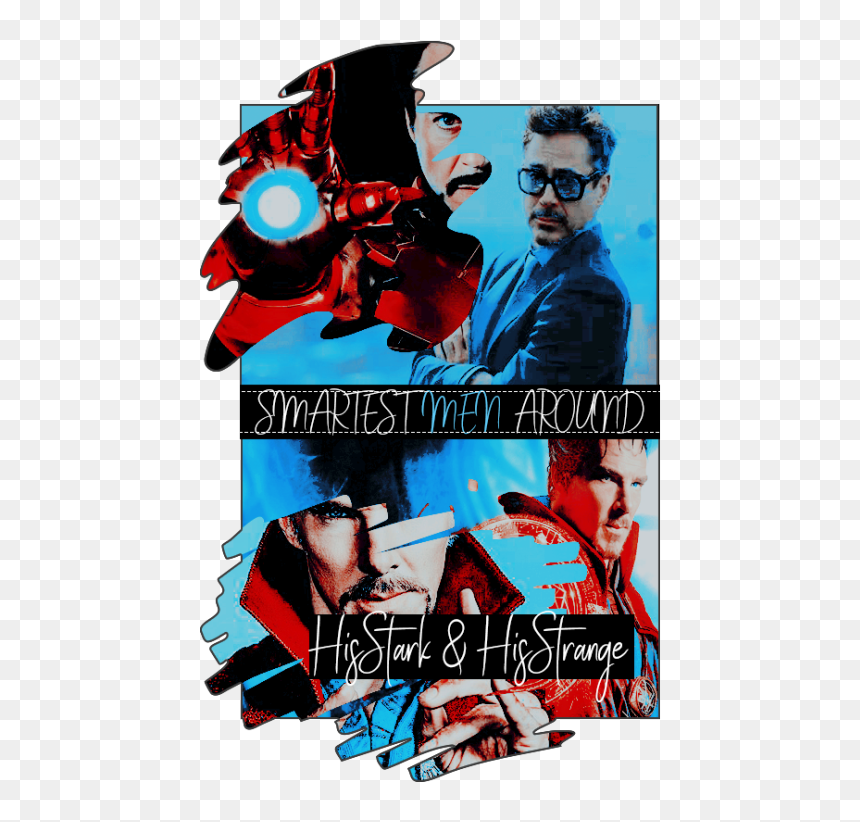 Ironman And Dr - Poster, HD Png Download - strange png