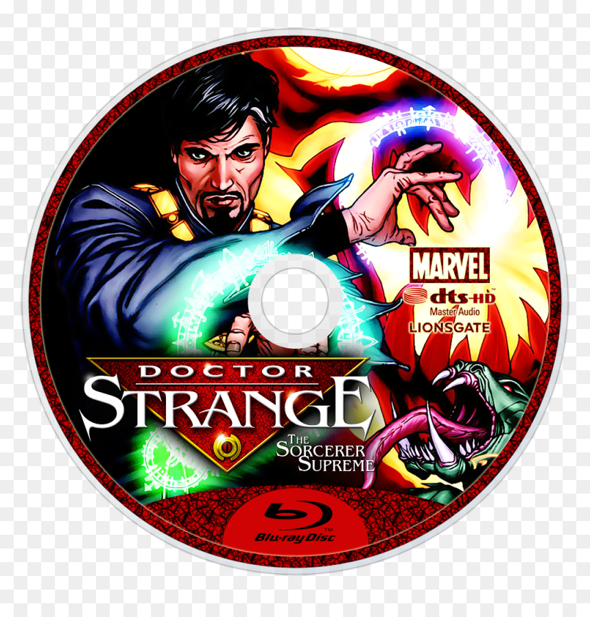 The Sorcerer Supreme Bluray Disc Image - Doctor Strange The Sorcerer Supreme, HD Png Download - strange png
