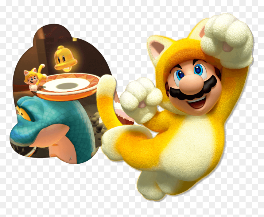 Super Mario 3d World Transparent, HD Png Download - mariopng