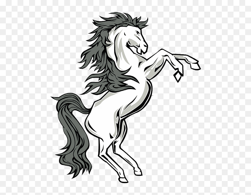 Unicorn Vector, HD Png Download - mustang .png