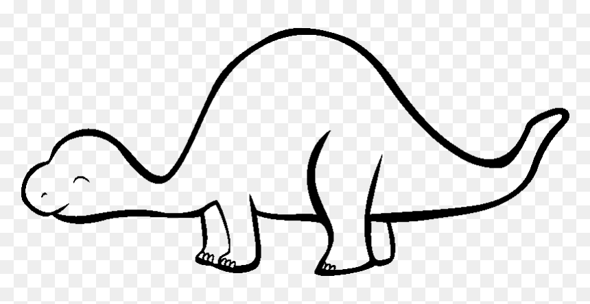 Sticker Dinosaure Bossu Png, Transparent Png - diplodocus png
