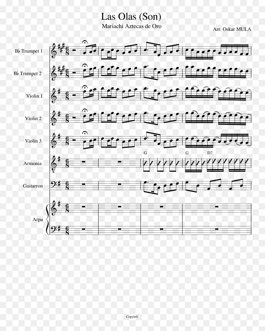 Kevin's Heart Sheet Music, HD Png Download - olas png